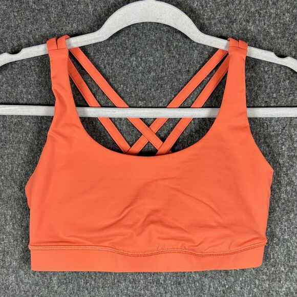 lululemon athletica Other - Lululemon Energy Bra Medium Support (B–D Cups) - Orange, Size 6